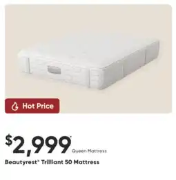 Sleep Country Beautyrest Trilliant 50 Mattress offer