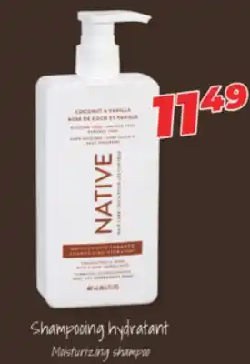 Familiprix Native moisturizing shampoo Coconut & Vanilla 487ml offer