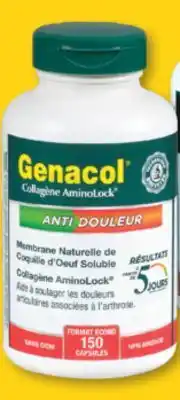 Familiprix GENACOL Selected products, 150 capsules offer