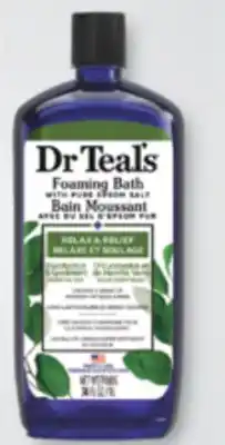 Familiprix DR TEAL'S Selected products offer