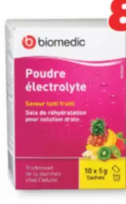 Familiprix BIOMEDIC Electrolyte powder offer