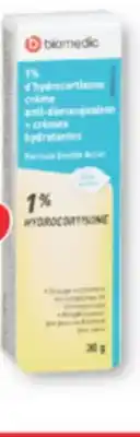 Familiprix BIOMEDIC Hydrocortisone cream or ointment 1% USP, 30 g offer