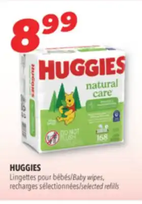 Familiprix HUGGIES, Baby wipes, recharges selected refills offer