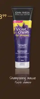 Familiprix John Frieda Violet Crush intense purple shampoo 250ml offer