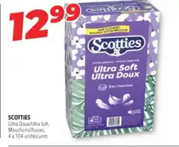 Familiprix SCOTTIES, Ultra Soft,Tissues, 4 x 104 units offer