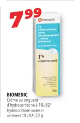 Familiprix BIOMEDIC, Crème ou onguent d'hydrocortisone à 1% USP, 30 g offer