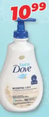 Familiprix BABY DOVE Care Traitement Soothing bath treatment offer