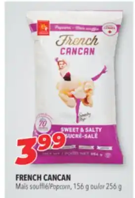 Familiprix FRENCH CANCAN, Popcorn, 156 g ou 256 g offer