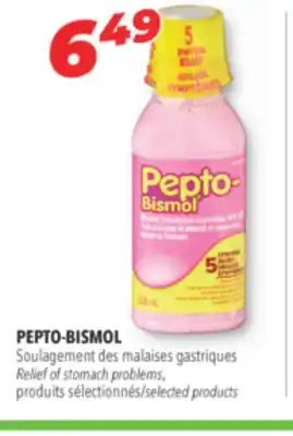 Familiprix PEPTO-BISMOL Relief of stomach problems offer