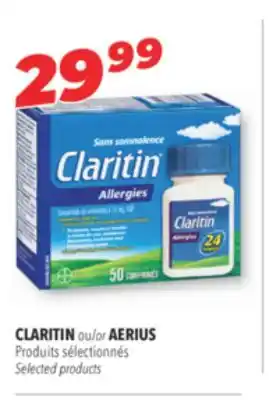 Familiprix CLARITIN or AERIUS, Selected products offer