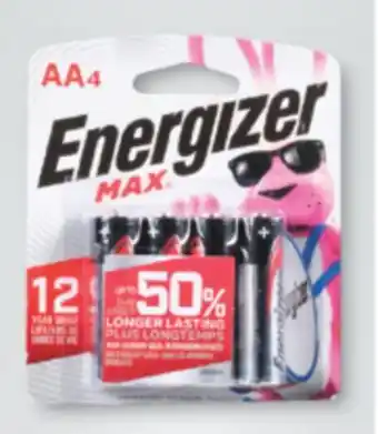 Familiprix ENERGIZER Max, Piles alcalines sélectionnées offer