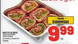 Metro ROSETTES DE BOEUF | BEEF PINWHEELS offer