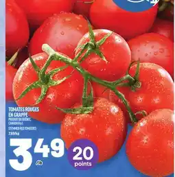 Metro TOMATES ROUGES EN GRAPPE | STEMMED RED TOMATOES offer