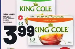 Metro THÉ EN SACHETS KING COLE | KING COLE TEA BAGS offer