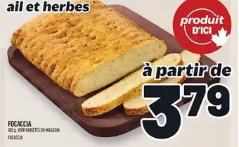 Metro FOCACCIA | FOCACCIA offer
