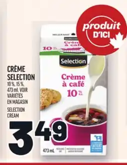 Metro CRÈME SELECTION | SELECTION CREAM offer