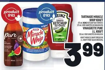 Metro TARTINADE MIRACLE WHIP KRAFT | KRAFT MIRACLE WHIP SPREAD offer