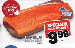 Metro FILETS DE TRUITE FRAIS | FRESH TROUT FILLETS offer