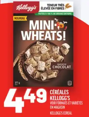 Metro CÉRÉALES KELLOGG'S | KELLOGG'S CEREAL offer