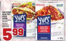 Metro SANS-VIANDE HACHÉ YVES VEGGIE CUISINE | YVES VEGGIE CUISINE VEGGIE GROUND ROUND offer