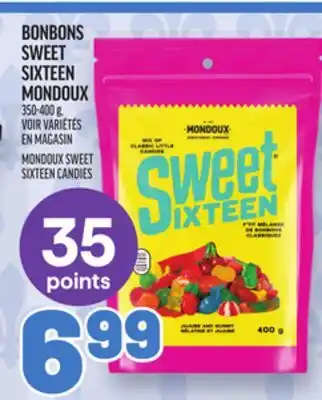 Metro BONBONS SWEET SIXTEEN MONDOUX | MONDOUX SWEET SIXTEEN CANDIES offer