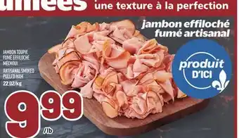 Metro JAMBON TOUPIE FUMÉ EFFILOCHÉ MÉCHOUI | ARTISANAL SMOKED PULLED HAM offer