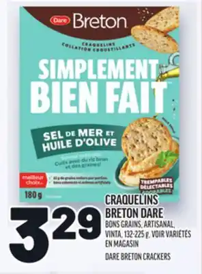 Metro CRAQUELINS BRETON DARE | DARE BRETON CRACKERS offer