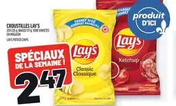 Metro CROUSTILLES LAY'S | LAY'S POTATO CHIPS offer