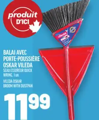 Metro BALAI AVEC PORTE-POUSSIÈRE OSKAR VILEDA | VILEDA OSKAR BROOM WITH DUSTPAN offer