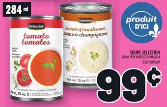 Metro SOUPE SELECTION | SELECTION SOUP offer