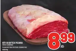 Metro RÔTI OU BIFTECK PICANHA | PICANHA BEEF ROAST OR STEAKS offer