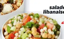 Metro SALADE LIBANAISE offer