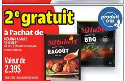 Metro 2E GRATUIT À L'ACHAT DE MÉLANGE À SAUCE ST-HUBERT | ST-HUBERT SAUCE MIX offer