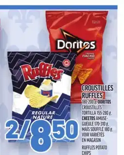 Metro CROUSTILLES RUFFLES | RUFFLES POTATO CHIPS offer