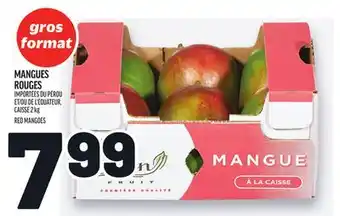 Metro MANGUES ROUGES | RED MANGOES offer