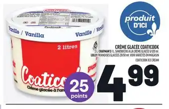 Metro CRÈME GLACÉE COATICOOK | COATICOOK ICE CREAM offer