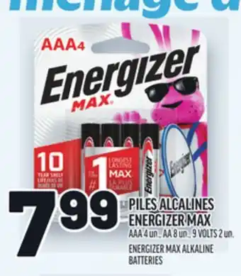 Metro PILES ALCALINES ENERGIZER MAX | ENERGIZER MAX ALKALINE BATTERIES offer