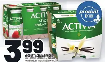 Metro YOGOURT ACTIVIA DANONE | DANONE ACTIVIA YOGURT offer