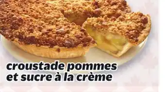 Metro CROUSTADE POMMES ET SUCRE À LA CRÈME TARTE | PIE offer