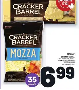 Metro FROMAGE CRACKER BARREL | CRACKER BARREL CHEESE offer