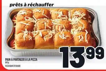 Metro PAIN À PARTAGER À LA PIZZA | PIZZA BUNS TO SHARE offer