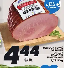 IGA LAFLEUR BONELESS SMOKED HAM offer