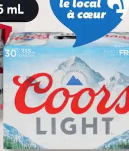 IGA COORS LIGHT, BEER offer