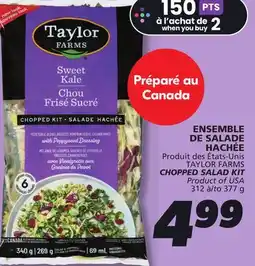 IGA TAYLOR FARMS CHOPPED SALAD KIT offer