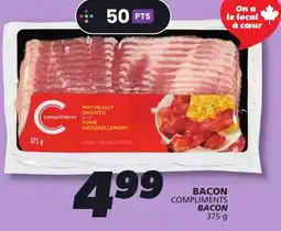 IGA COMPLIMENTS BACON offer