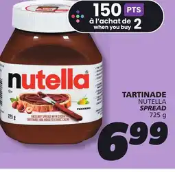 IGA NUTELLA SPREAD offer