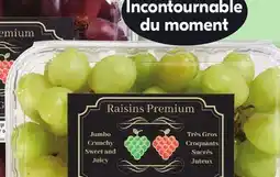 IGA PREMIUM GREEN SEEDLESS GRAPES offer