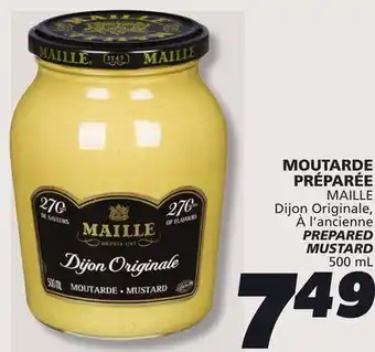 IGA MAILLE PREPARED MUSTARD offer