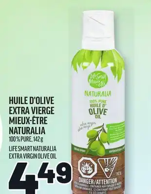 Metro HUILE D'OLIVE EXTRA VIERGE MIEUX-ÊTRE NATURALIA | LIFE SMART NATURALIA EXTRA VIRGIN OLIVE OIL offer