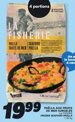 IGA LA FISHERIE FROZEN SEAFOOD PAELLA offer